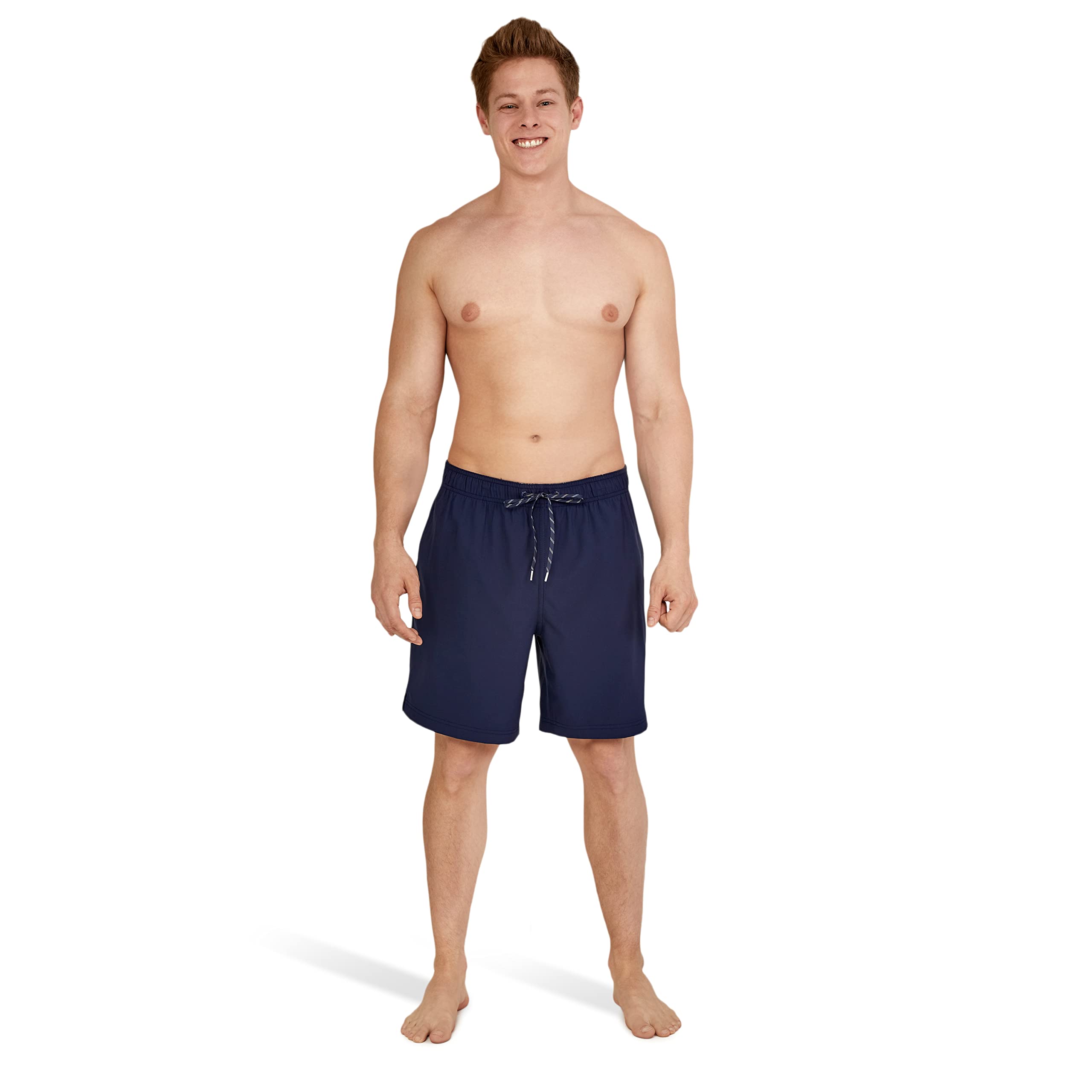 Speedo Men's Swim Trunk Mid Length Redondo Solid