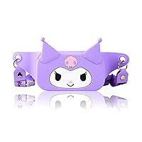 Anime Purple Rabbit Crossbody Fanny Pack for Women Small Cartoon Cute Waist Bag Hip Bum Bag Sling Bag Chest Bag Backpack a