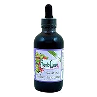 Herb Lore Relax Tincture 4 fl oz Alcohol Free - Liquid Drops with Lemon Balm Extract, Chamomile & Skullcap for Kids & Adults