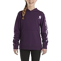 Carhatt Girls Hoodie Fleece Pullover Sweatshirt