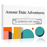 NANOOER Romantic Couples Gifts, Gifts for Boyfriend, Girlfriend, Husband, Wife, Valentines Day, Anniversary, Birthday Gifts for Him, Her, 52 Date Scratch Off Night Cards Ideas for Couples