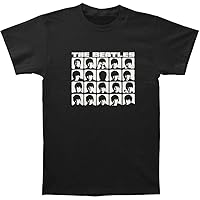 The Beatles T Shirt A Hard Days Night Mono Montage Official Mens Black Size M