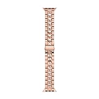 Michael Kors Interchangeable Watch Band Compatible with Your 38mm/40mm/41mm Apple Watch- Stainless Steel Bracelet Bands for Apple Watch Series 8/7/6/5/4/3/2/1/SE