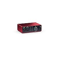 Focusrite Scarlett 4i4 4th Gen USB Audio Interface, for Musicians, Songwriters, Guitarists, Content Creators — High-Fidelity, Studio Quality Recording, and All the Software You Need to Record