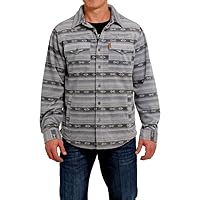 Cinch Men's Grey Pattern Jacket