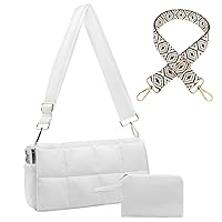 NAARIIAN Puffer shoulder bag Cotton Padded handbag designer quilted crossbody dupes women lightweight purse