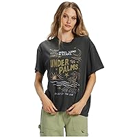 Billabong Under The Palms Women's T-Shirt - Off Black