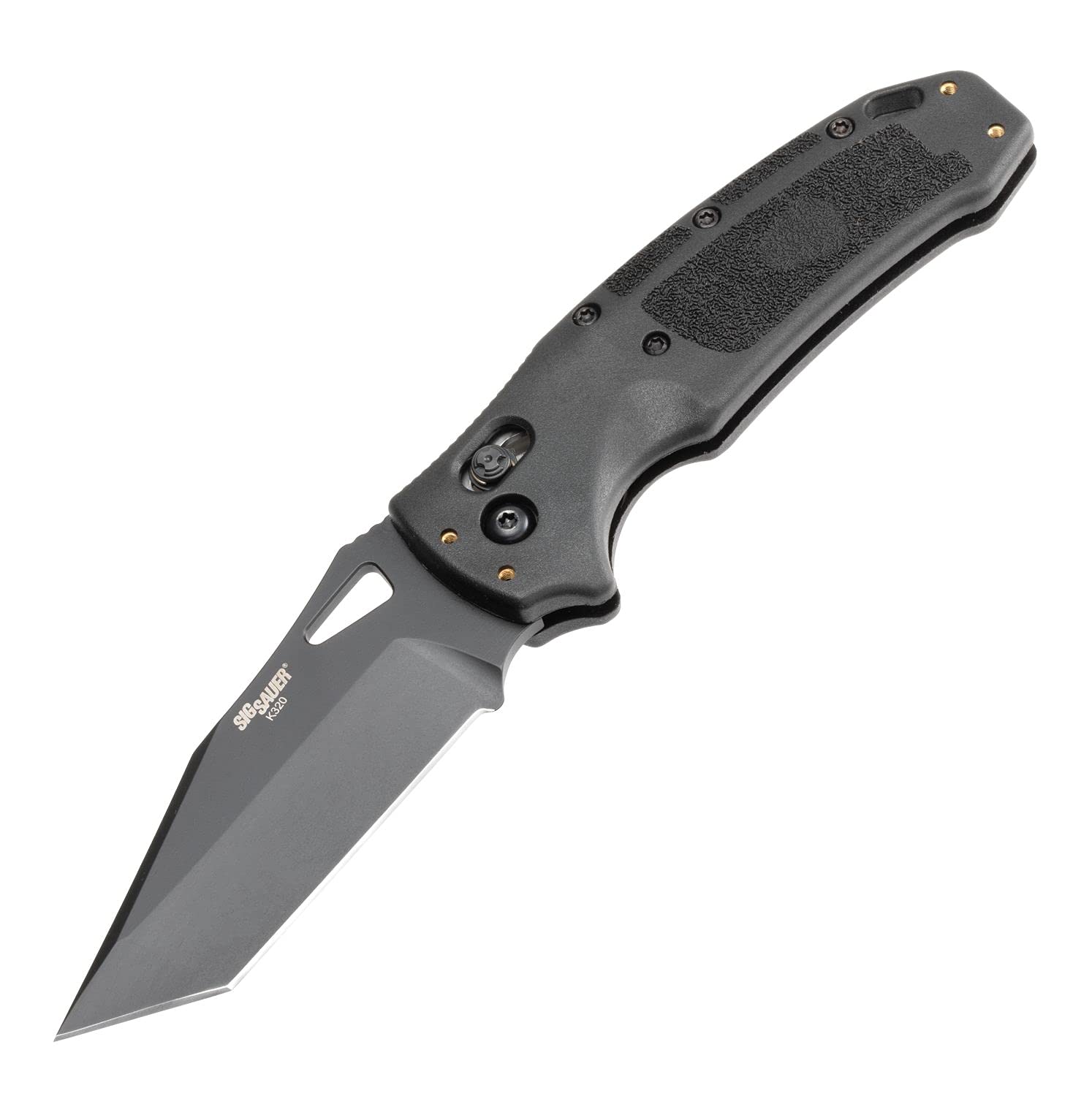 Hogue Sig Sauer K320 Nitron Folding Knife Black 3.5 in. Able Lock Tanto