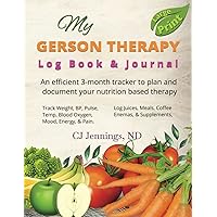 My Gerson Therapy Log Book & Journal: An efficient 3-month tracker to plan and document your nutrition based therapy My Gerson Therapy Log Book & Journal: An efficient 3-month tracker to plan and document your nutrition based therapy Paperback Hardcover