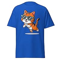 Funny Cat T Shirt for Men's