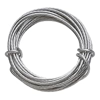 OOK Picture Hanging Wire Stainless Steel (9') 30lb,Silver