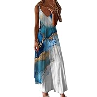 Sexy Mini Dress for Women,Women's Summer Dress Butterfly Print Dress Slim Long Skirt Womens Casual Long Sleeve