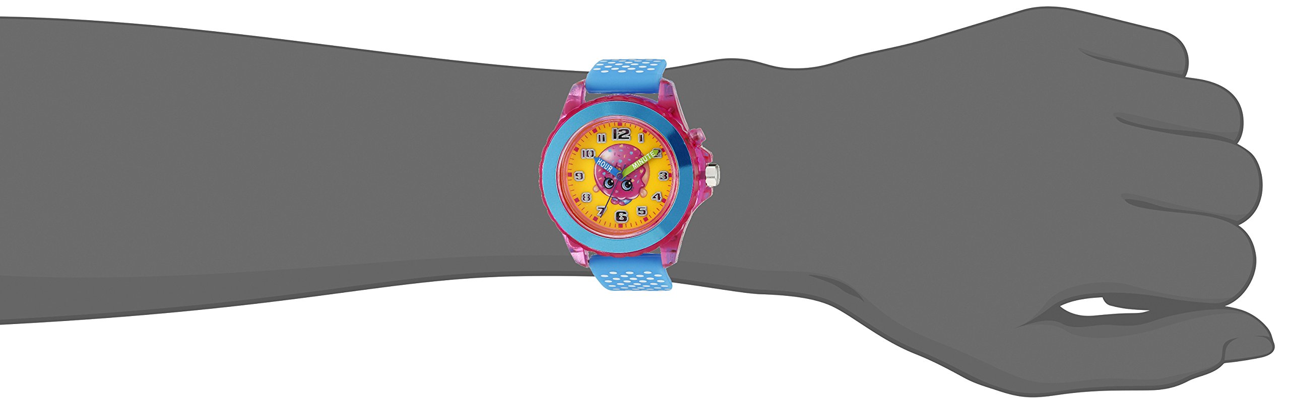 Shopkins Kids' KIN9002 Analog Display Quartz Blue Watch
