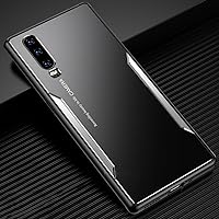 Armor Matte Metal Phone Case for Huawei Honor 30i 9A 9X 8X 10i 9 10 V20 20e 20 Lite 30 50 Pro Play Shockproof Protect Cover,Silver,for Honor 8X