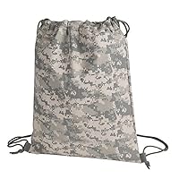 ACU Digital Camouflage Drawstring Tote Bag Backpack Camo