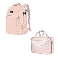 MATEIN 14 Inch Laptop Backpack, Anti Theft Travel Backpack with USB Charging Port, Toiletry Bag, Hanging Travel Makeup Bag for Women