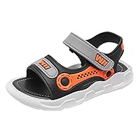 New Summer Boys Open-Toe Sandals Soft Soled Outdoor Walking Shoes Fashion Casual (Infant/Toddler/Little Child)
