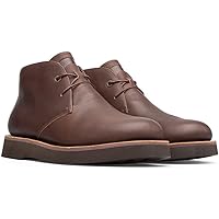 Camper Men's Tyre Lace-Up Ankle Boots, Brown,7 M US