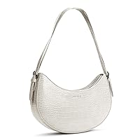 Keyli Shoulder Bag for Women Trendy Small Clutch Purse Zipper Closure Tote Shoulder Handbags with Adjustable Straps