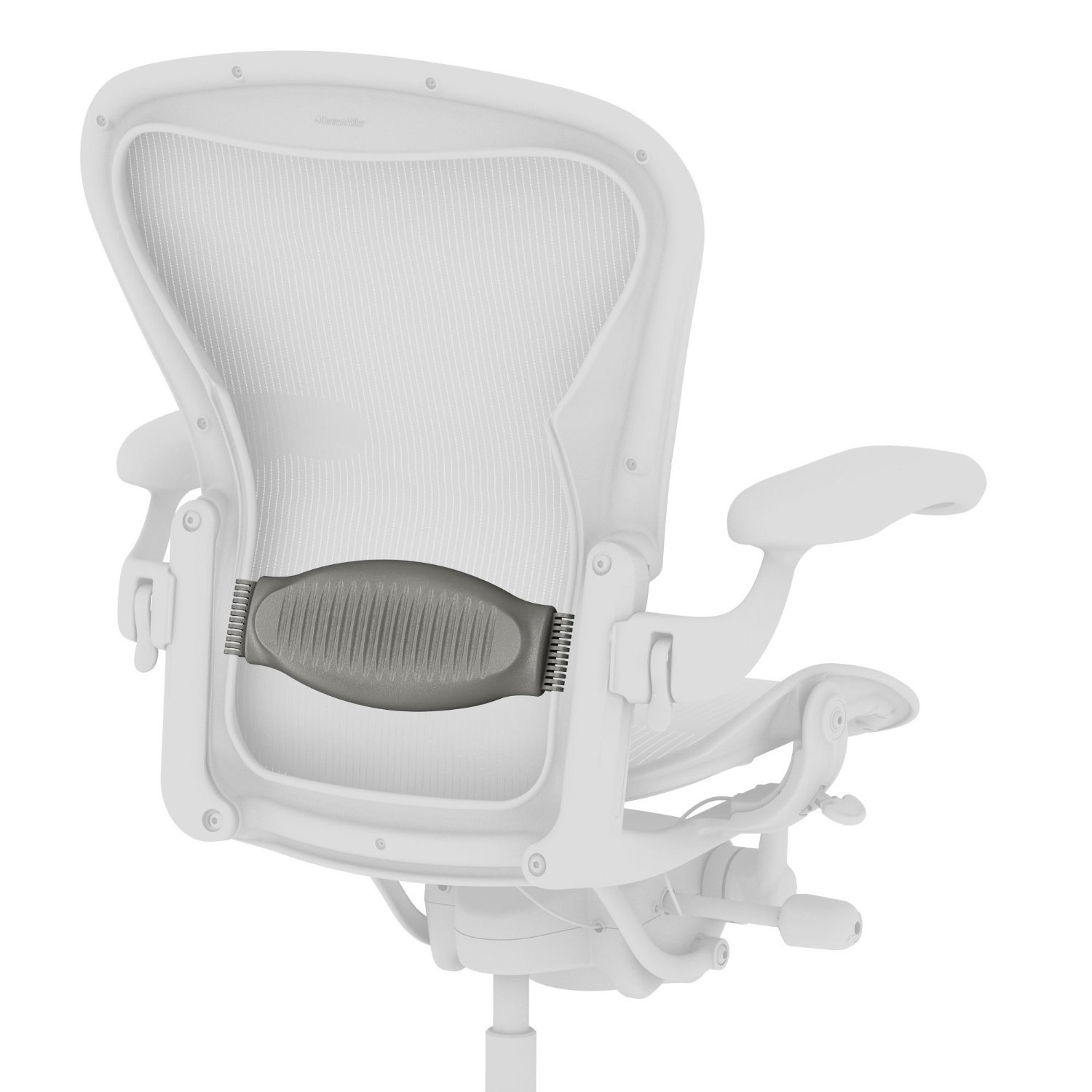 Herman Miller Classic Aeron Chair Lumbar Pad - Smoke - Size A