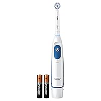 Oral-B Pro 100 GumCare, Battery Powered Electric Toothbrush, White