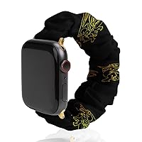 Dragon Watch Band Soft Scrunchie Watch Strap Sport Strap Compatible with