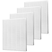 4 Pack C545 Replacement HEPA Filter Compatible with Winix C545, Ture HPEA Filter S Only, Part number 1712-0096-00