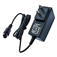 UpBright 3-Prong 24V AC/DC Adapter Compatible with Razor Power Core E195 PowerCore E 195 Sealed Lead-Acid SLA Battery 24 Volt 150W Kids Electric Hub Motor Scooter 13112169 082-07-6846 Supply Charger