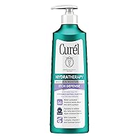 Curel Hydra Therapy, Itch Defense Moisturizer, Wet Skin Lotion, 12 Ounce, with Advanced Ceramide Complex, Vitamin E, & Oatmeal Extract, Helps to Repair Moisture Barrier