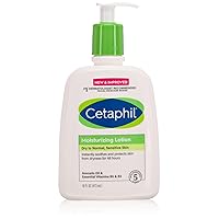 Body Moisturizer by Cetaphil, Hydrating Moisturizing Lotion for All Skin Types, Suitable for Sensitive Skin, 16 oz, Fragrance Free, Hypoallergenic, Non-Comedogenic