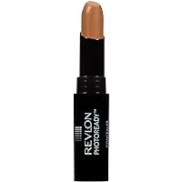 Revlon PhotoReady Concealer Stick, Creamy Medium Coverage Color Correcting Face Makeup, Deep (006), 0.16 oz