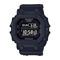 Casio Men Digital Quartz Watch with Plastic Strap GXW-56BB-1ER, Black, Strip