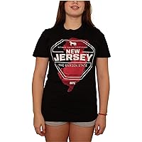 Womens New Jersey The Garden State Graphic T-Shirt, Black, XX-Large