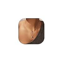 TINGN Cross Necklace for Women - 14K Gold Plated Cross Necklace Layered Gold Cross Necklace Tiny Sideway Cross Choker Necklace Gold Cross Necklaces for Women Trendy Gold Jewelry Gifts for Women Girls