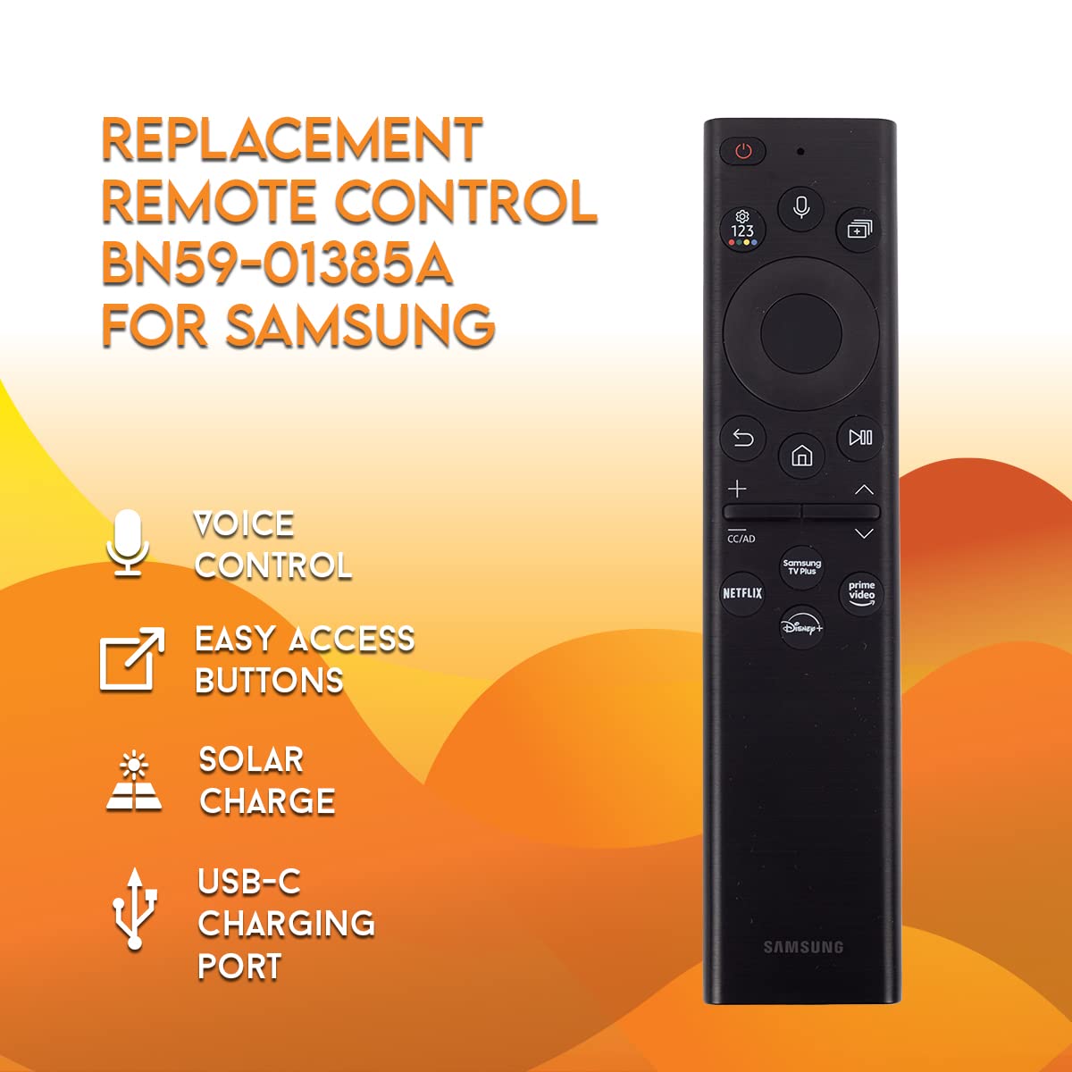 Mua 2021 Model Bn59 01385a Replacement Remote Control For Samsung Smart Tvs Compatible With Neo 3758