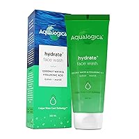 Hydrate+ Face Wash with Hyaluronic Acid & Coconut Water for Deep Cleansing & Hydration for Men & Women | For Oily & Combination Skin -100ml