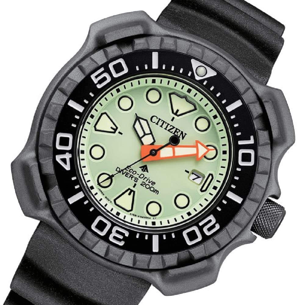 Citizen Promaster Diver Eco-Drive Green Dial Men's Watch BN0227-17X