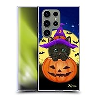 Head Case Designs Officially Licensed Kayomi Harai Halloween with Cat Animals and Fantasy Soft Gel Case Compatible with Samsung Galaxy S24 Ultra 5G