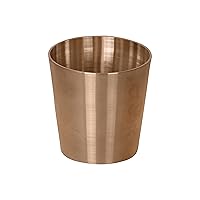 De Kulture Handmade Bronze Kansa Glass Ayurveda Cup Tumbler for Milk Water, Ideal for Dining Table Decoration 2.5 x 3.0 (DH) Inches, 300 ml