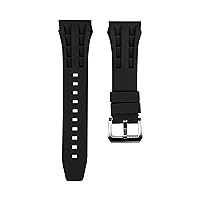 TSAR BOMBA The strap is compatible watches, Tonneau luxury soft silicone wristband replacement strap