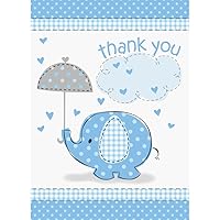 Unique Baby Shower Blue Umbrellaphant