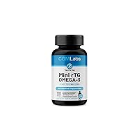 CGM Labs - rTG Omega 3 Fish Oil - High Absorption & Fast Acting, Burpless Fish Oil Supplement from Anchovy. re-esterified Triglyceride w/ EPA & DHA (as rTG) 960mg - 120 Softgels