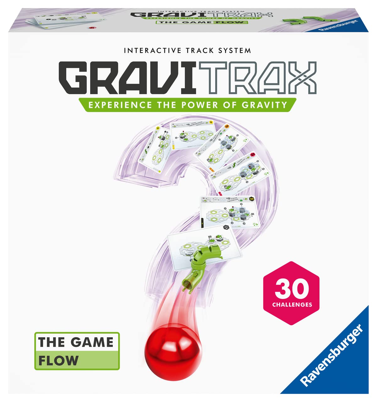 Ravensburger GraviTrax The Game - Flow - Marble Challenge Logic Brain Games and STEM Toys for Kids Age 8 Years Up