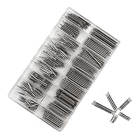 360pcs Stainless Watch Repair Watchband Watch Band Watch Straps Metal Watch Strap Links Bracelet Ear Watch Spring Pin Watch Connecting Shaft Accessories
