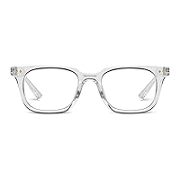 Peepers by PeeperSpecs Tennessee Soft Square Blue Light Blocking Reading Glasses, 50 + 3.5