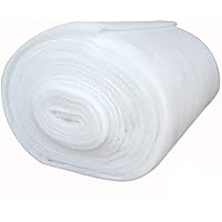 AK TRADING CO. AK-Trading 36 Inch Wide Bonded Dacron Upholstery Grade Polyester Batting (15 Yards), White