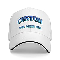 Personalized Custom Baseball Cap Customize Your Own Design Text, Photos, Image Logo Adjustable Hat Unisex