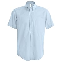Mens Short Sleeve Easy Care Oxford Shirt