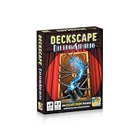 Deckscape-Behind The Curtain-A Pocket Escape Room-Italian Edition, Multicolor, DVG5703