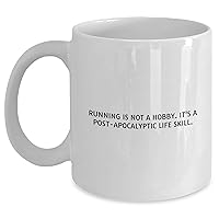 Running Gifts | Funny Running Quote Coffee Mug | Inspirational Gifts for Runners | Unique Mother's Day Unique Gifts from Daughter to Mom